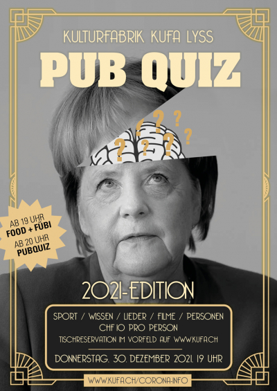 Pub Quiz  2021-Edition