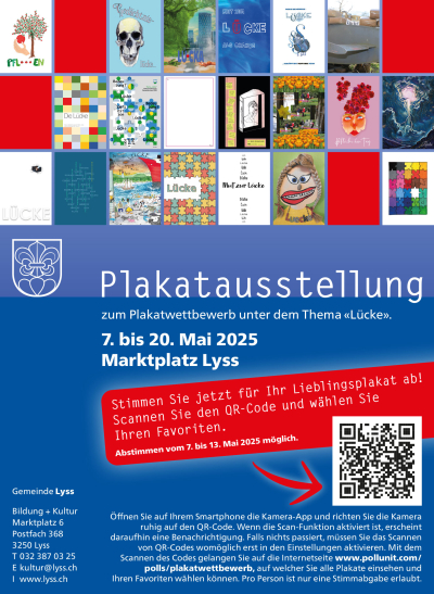 Plakatausstellung 2025: LÜCKE