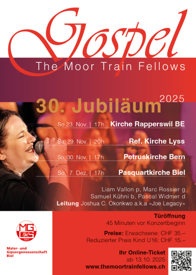 Gospelkonzert: The Moor Train Fellows - Celebration