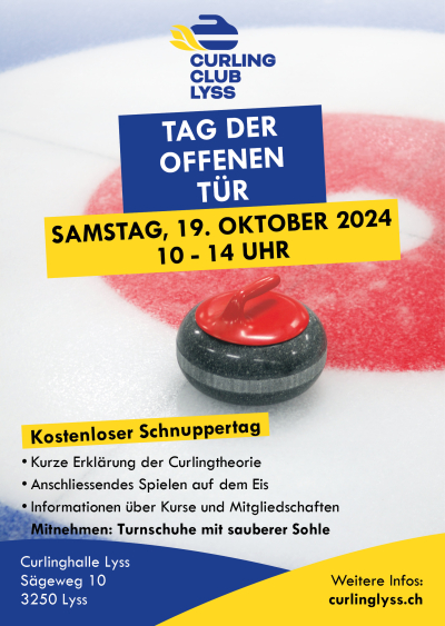 Tag der offenen Tür | Curlinghalle Lyss