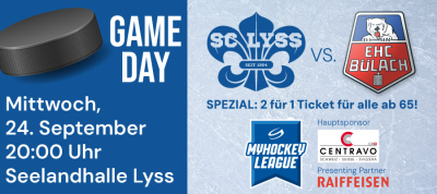 Eishockeyspiel SC Lyss