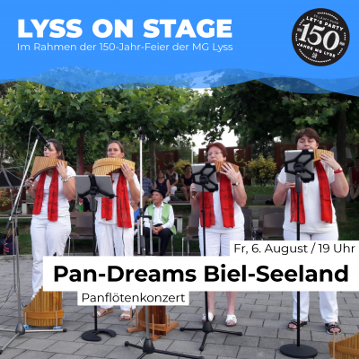 Wunderschöne Panflötenklänge mit Pan-Dreams Biel-Seeland