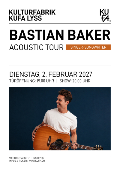 Bastian Baker Solo Acoustic Tour