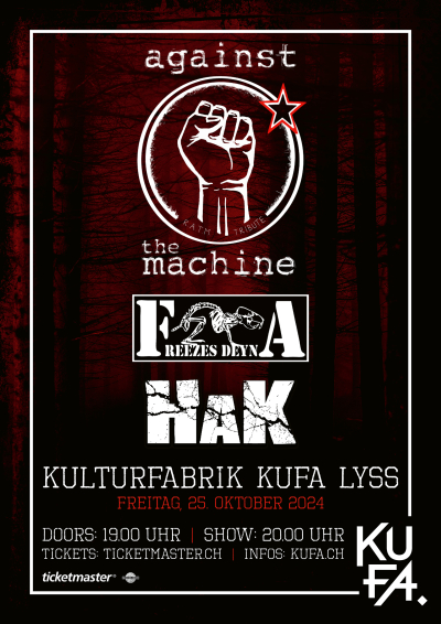Against the Machine, Freezes Deyna, Hak