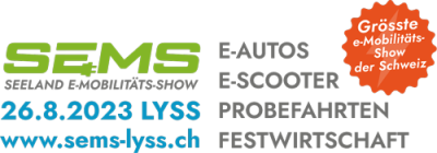 SEMS Seeland e-Mobilitäts-Show // grösste solche Veranstaltung der Schweiz
