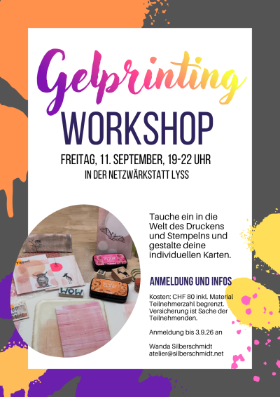 Gelprinting-Workshop