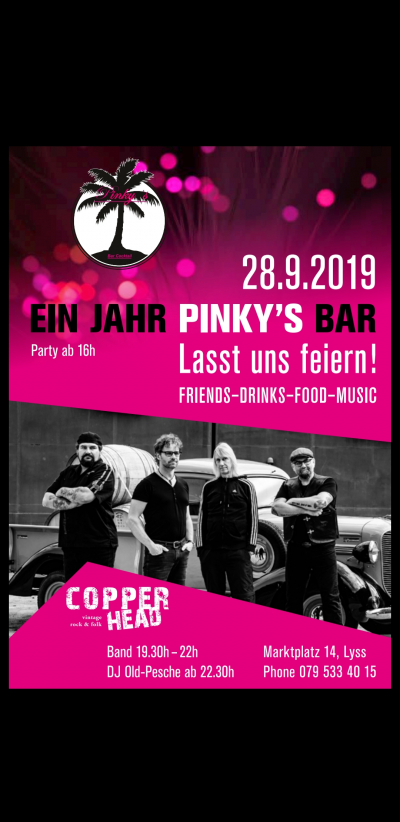 Pinky's Bar Jubiläum