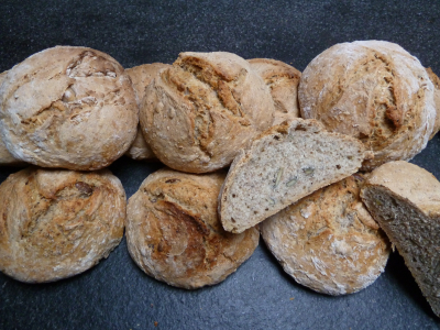Brot backen schnell und gesund
