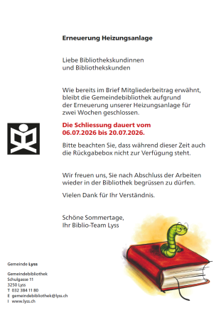 Flyer Erneuerung Heizungsanlage