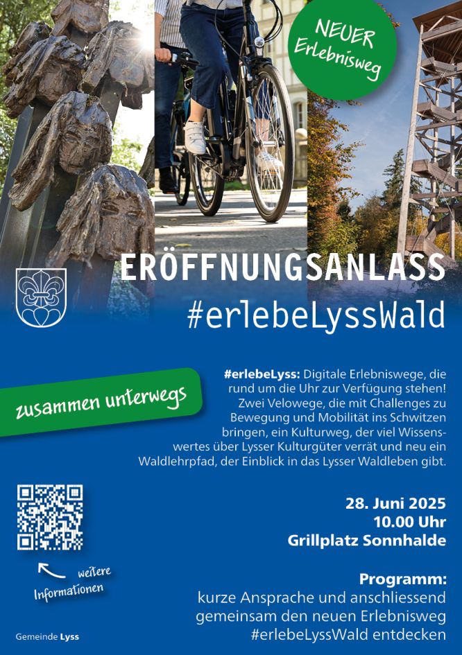 Eröffnungsanlass #erlebeLyssWald