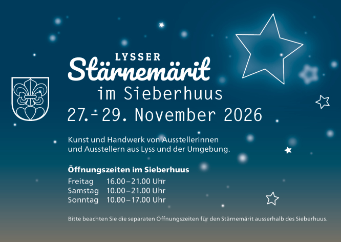 Postkarte Stärnemärit