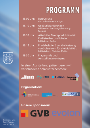 Flyer Lysser Nachhaltigkeitstage