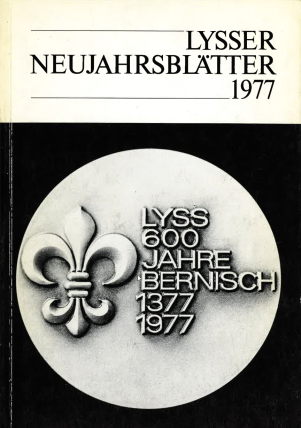 Lysser Neujahrsblätter 1977
