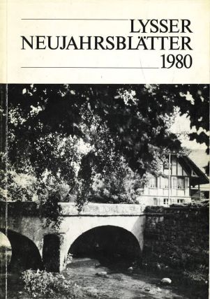 Lysser Neujahrsblätter 1980