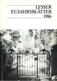 Lysser Neujahrsblätter 1986