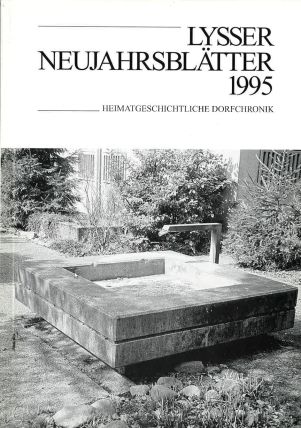 Lysser Neujahrsblätter 1995