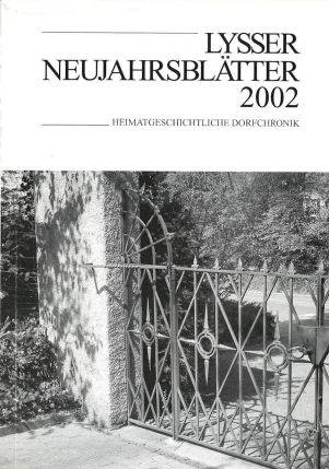 Lysser Neujahrsblätter 2002