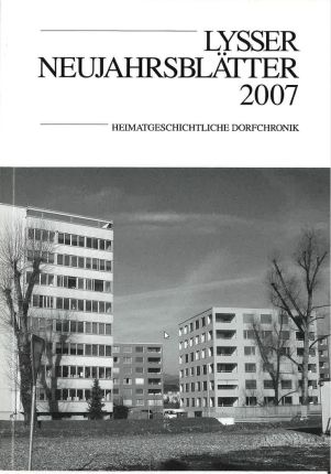 Lysser Neujahrsblätter 2007