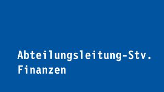 Abteilungsleitung-Stv. Finanzen