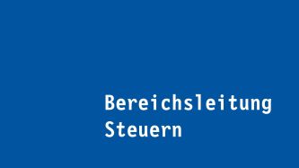 Bereichsleitung Steuern