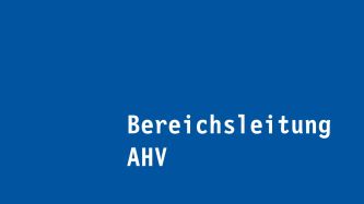 Bereichsleitung AHV