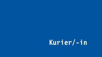 Kurier/-in