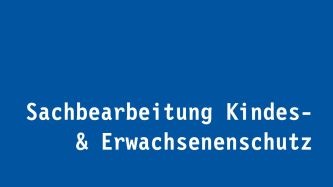 Sachbearbeitung Vormundschaftswesen