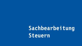 Sachbearbeitung Steuern