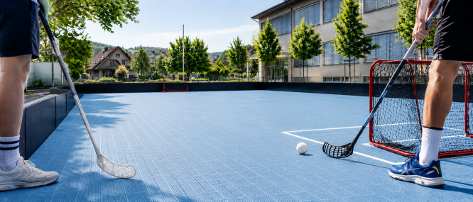 Streetfloorball in Busswil